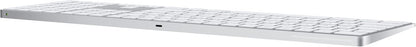 Apple Magic Keyboard with Numeric Keypad: Wireless, Bluetooth, Rechargeable. Works with Mac, iPad, or iPhone; US English - White