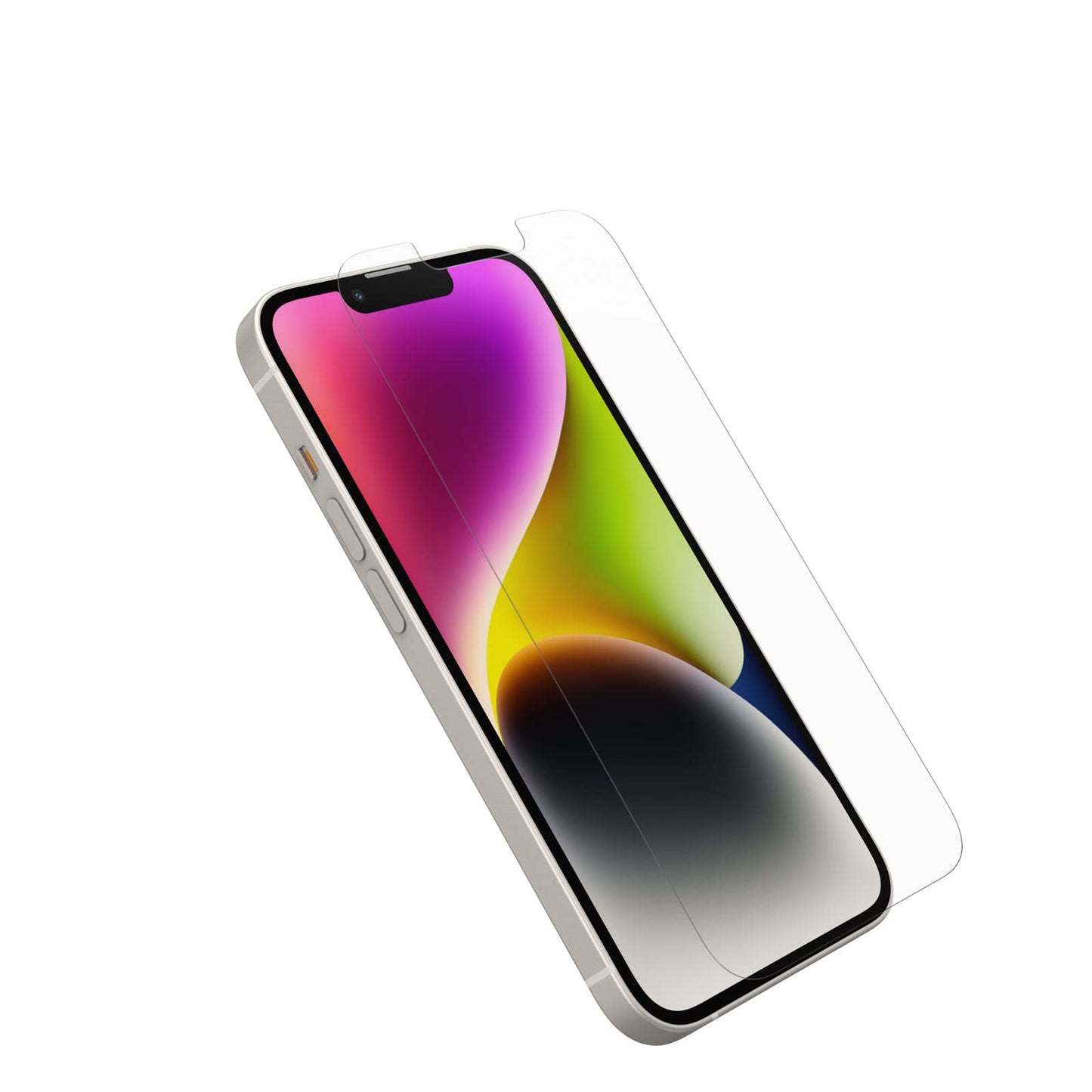 OtterBox TRUSTED GLASS Screen Protector for iPhone 14, iPhone 13 & iPhone 13 Pro, Flawless Touch Response, Fingerprint Resistant, Precision Fit, Vibrant Clarity
