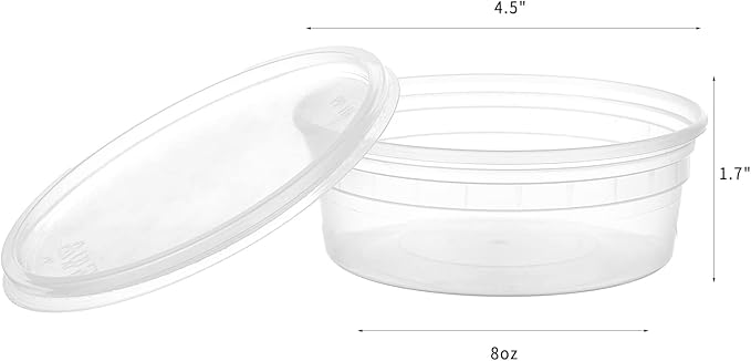 Plastic Deli Food Storage Containers