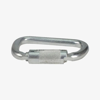 Heavy Duty Carabiner Clip Auto-Locking Climbing Carabiner 45KN=10000IBS Twist Lock Carabiner for Outdoor Climbing, Mountaineering, Rappelling, Camping, Hiking, Swing (CE Rated,D Shape),Gold