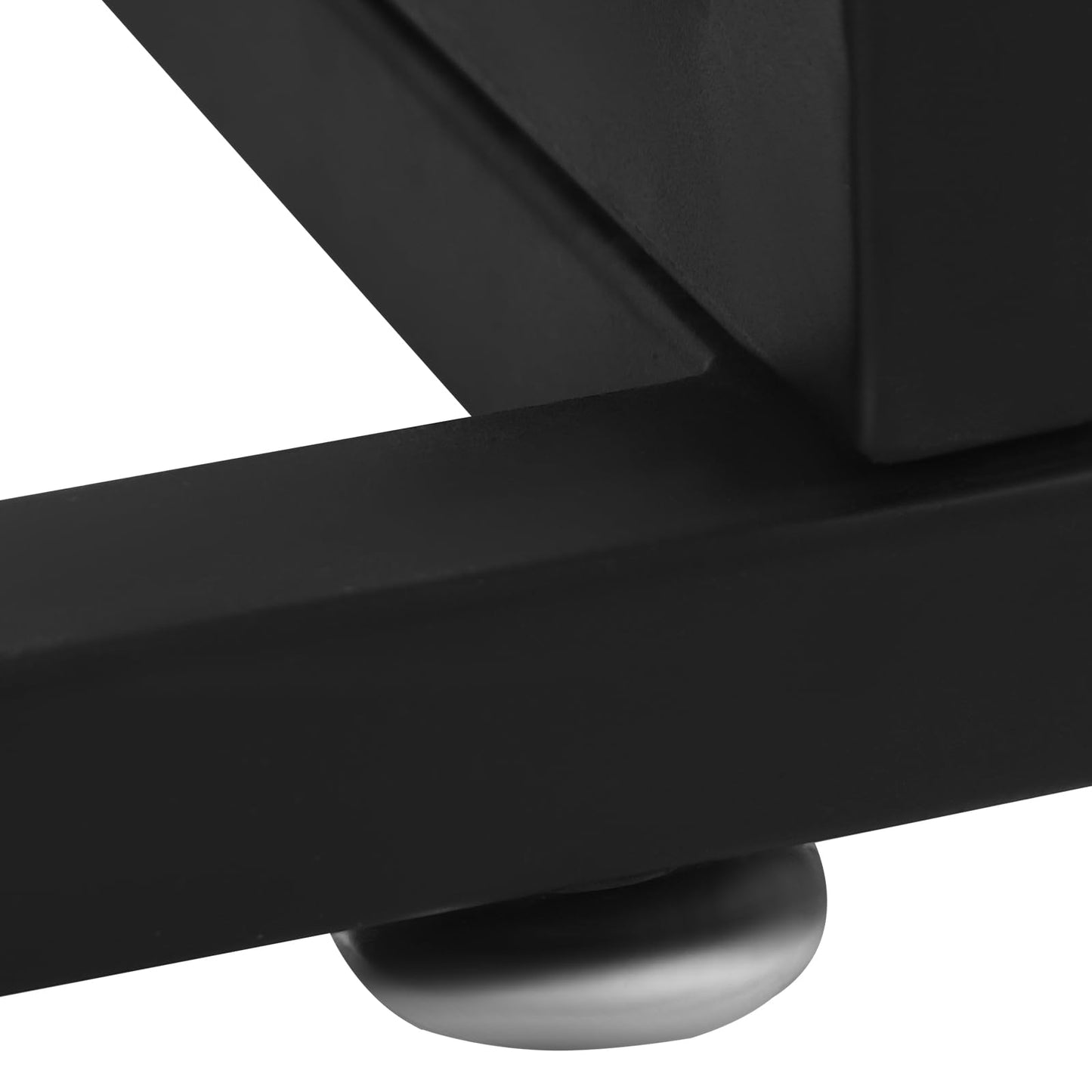 SanyingYZ Metal Tall Rectangular Planter,28" H/14 H Black Outdoor Planter Box with Drainage Holes and Adjustable Balancing Feet for Plants, Flowers, Gardens (28" H)