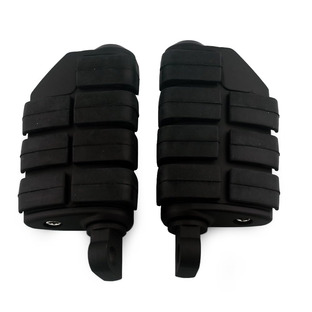 Motorcycle Highway Pegs Passenger Footpegs Male Mount Foot Rest Pedal Compatible with Harley Davidson Touring Street Glide Road King Road Electra Glide Sportster Dyna Softail