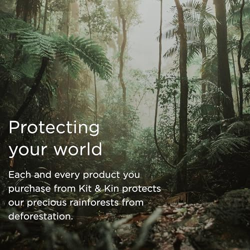 Kit & Kin Premium Eco Baby Nappies Size 1 | Newborn 2-5 kgs / 4-11 lbs | Pack of 152 Nappies | Plant-Based & Hypoallergenic | Superior Leak Protection | Vegan & Cruelty Free