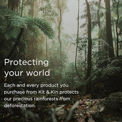 Kit & Kin Premium Eco Baby Nappies Size 1 | Newborn 2-5 kgs / 4-11 lbs | Pack of 152 Nappies | Plant-Based & Hypoallergenic | Superior Leak Protection | Vegan & Cruelty Free