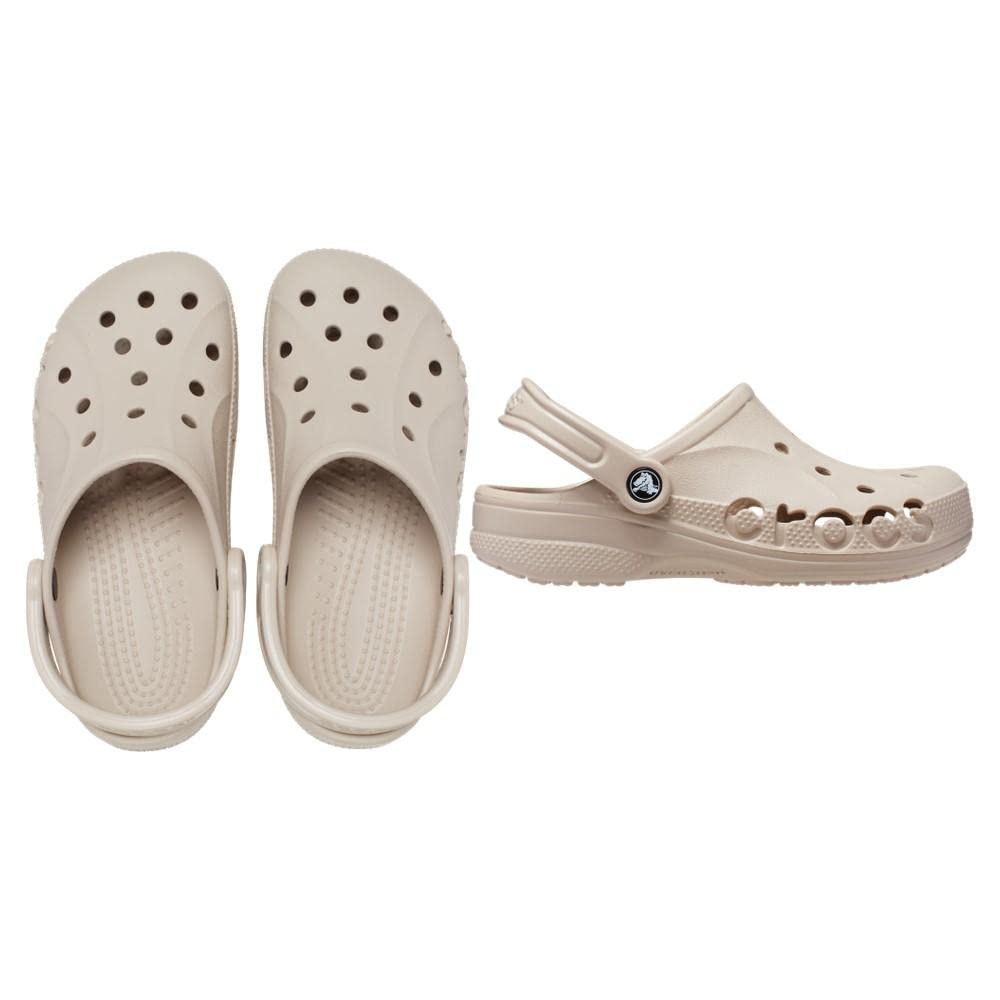 Crocs Unisex Baya Clog Cobblestone Size 6 UK Men/ 7 UK Women