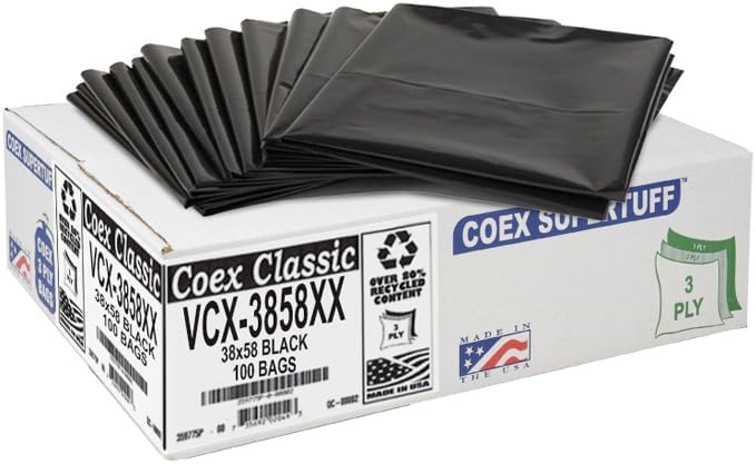 Aluf Plastics 55-60 Gallon Trash Bags