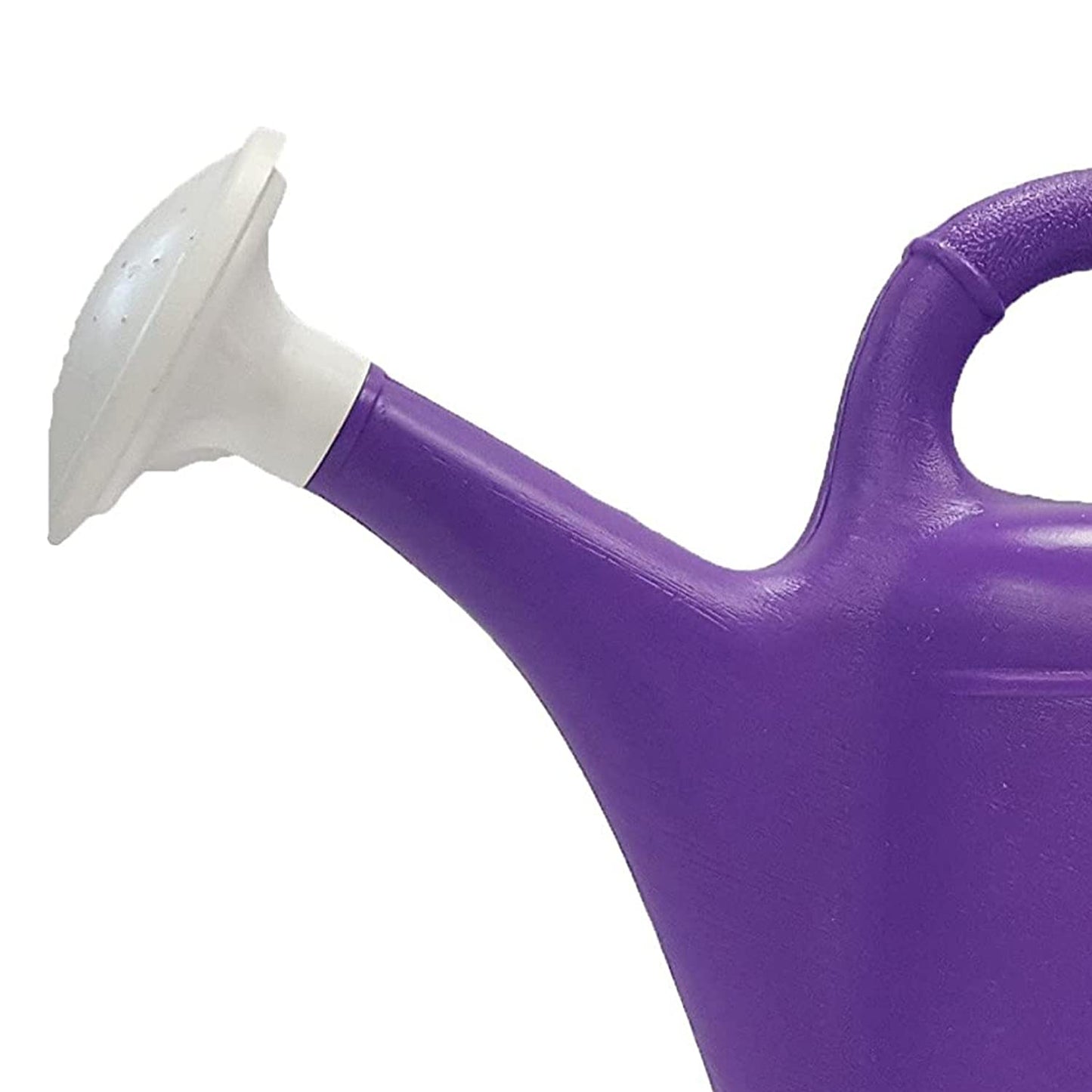 Union 63071 Tulip Plastic Watering Can, 2 gallon, Purple