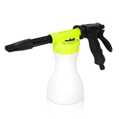 GALAXYER Snow Foam Gun Sprayer, 900ml Adjustable Car Cleaning Lance, Universal Garden Hose Foam Sprayer for Car & House Washing