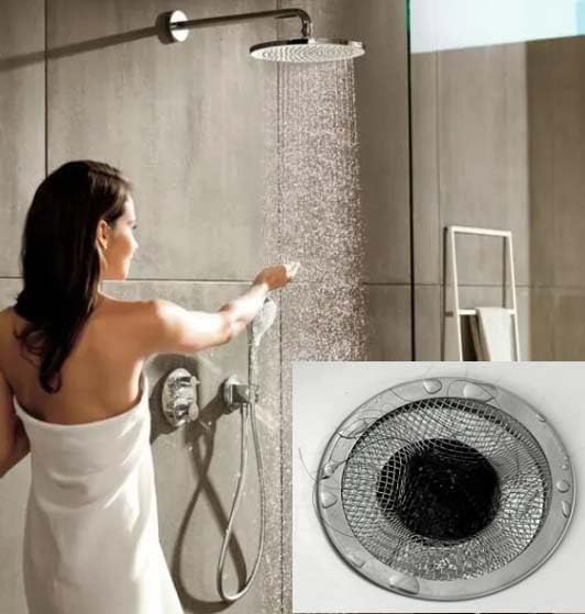 20Pcs Small Drain Mesh Basket, 2.125'' Bathroom Sink Drain Strainer Screen Mesh