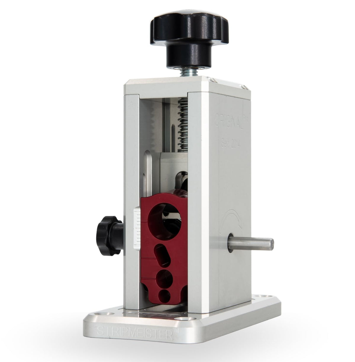 StripMeister Original Pro Drill-Powered Wire Stripper with ULTRA GRIP Feeder Jam-Free Performance Durable Portable Copper Wire Stripping Machine