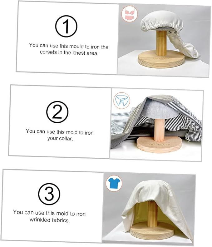 Bra Wooden Ironing Board is Used