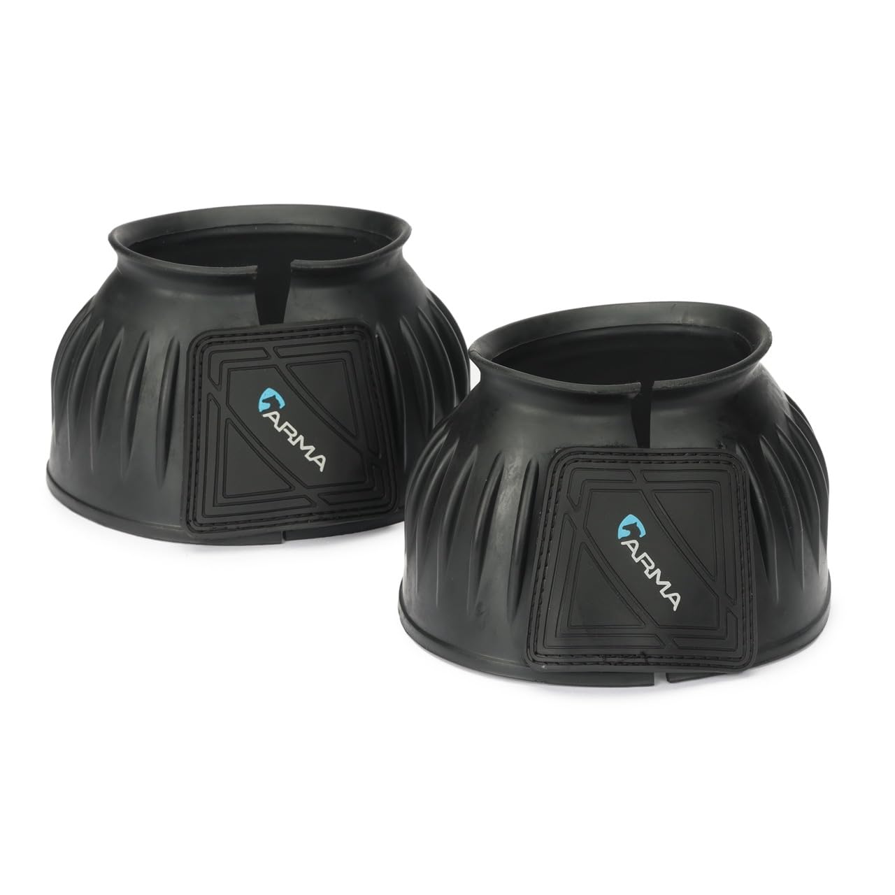 Shires ARMA Touch & Close Over-Reach Boots Large Black
