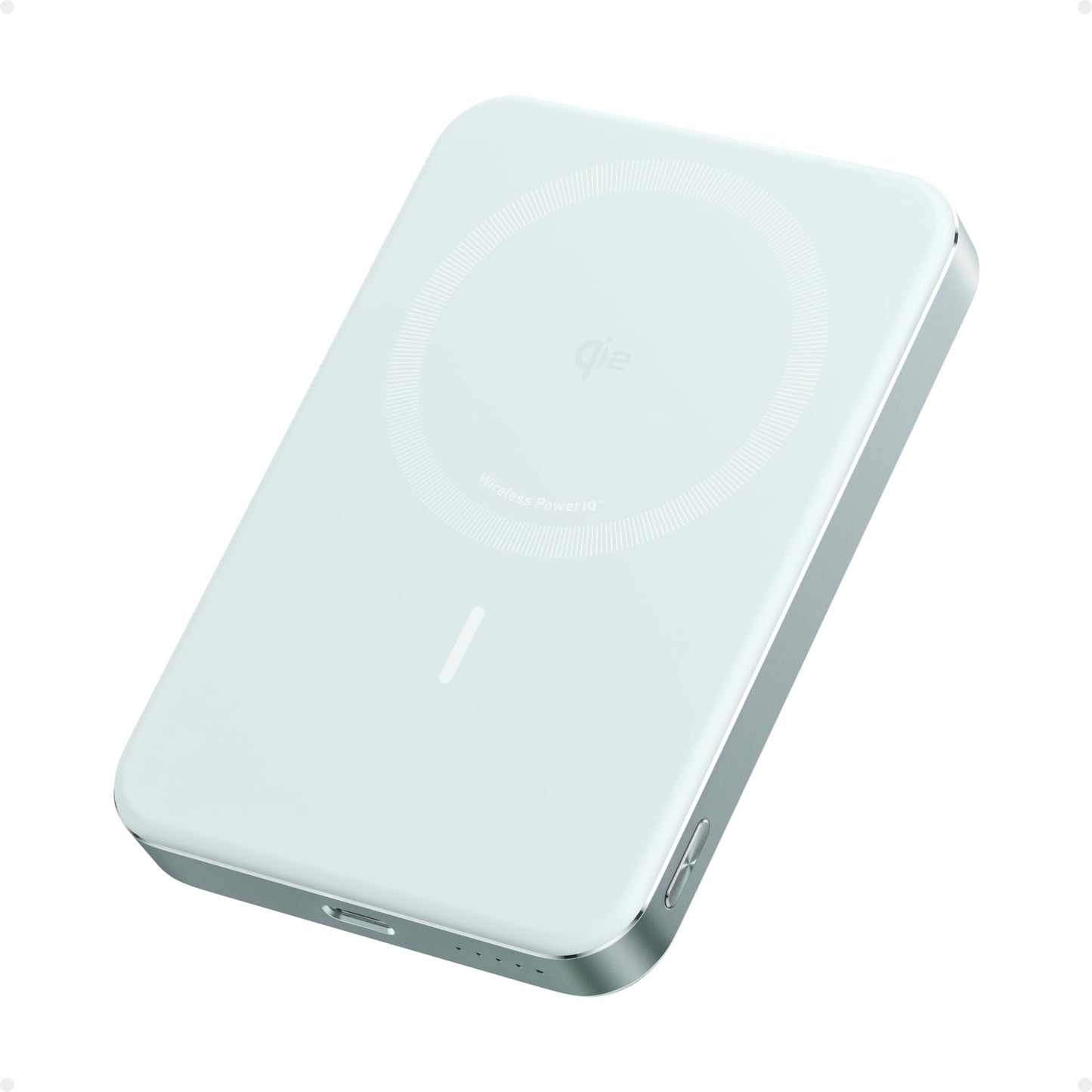 Anker MagGo Power Bank, Ultra-Slim 10,000mAh Magnetic Battery Pack, Qi2 Certified 15W Ultra-Fast MagSafe Compatible Portable Charger, Ergonomic Design, for iPhone17/16/15/14 Series Only（Not for Pixel）