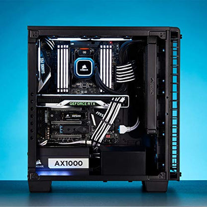 CORSAIR CP-8920222 Premium Individually Sleeved PSU Cables Pro Kit – Red, 2 Year Warranty, Black