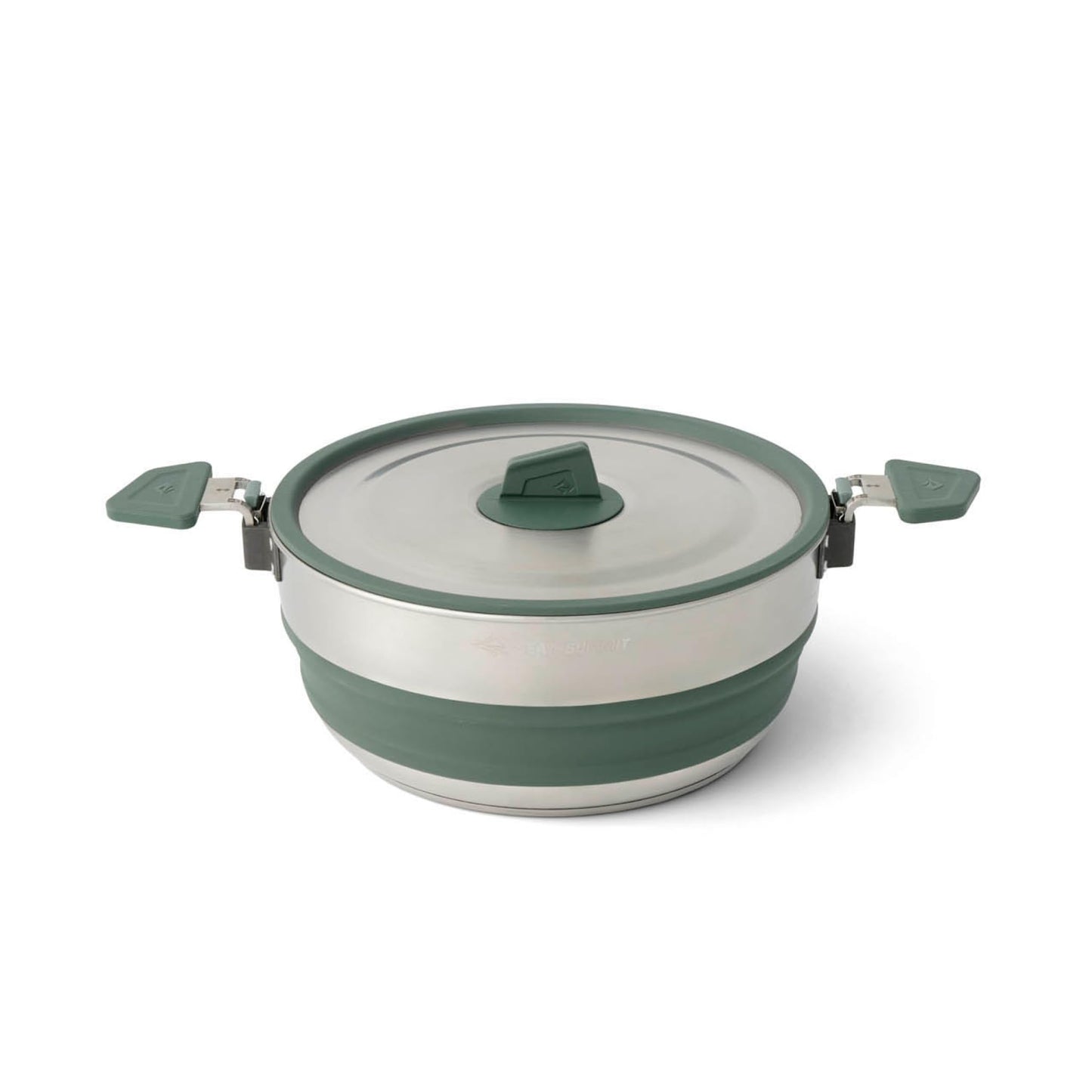 Sea to Summit Detour Stainless Steel Collapsible Pot, 3 Liters