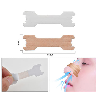 100 Count Nasal Strips Breathe Easy Stop Snoring Help Sleeping (66mm*19mm)