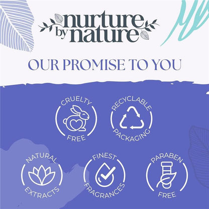 Nurture by Nature Spa Gifts for Women - Self Care Gift Set & Spa Gift Basket for Women, 6 Piece Bath Set with Candle, Bath Bomb, Salts & Pillow Spray - Relaxation Gifts, Mothers Day Gifts for Mom
