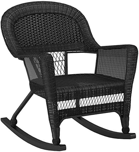 Jeco Set of 2 Wicker Rocker Chairs