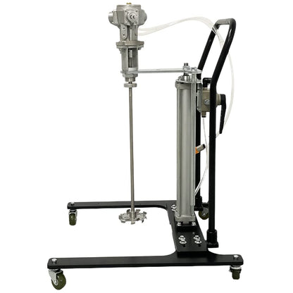 COSMOSTAR 5 Gallon Automatic Air Lifting Pneumatic Pail Agitator Paint Mixer | Drum Mixer | Pneumatic Bracket Mixer, Paint Stirring Machine Bracket Air Agitator Paint Mix Tool, Paint Agitator