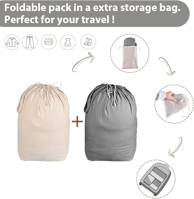 MCleanPin Washable Laundry Bags