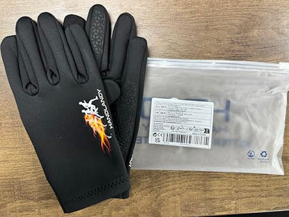 HANDLANDY Gardening Gloves for Women, Utility Goatskin Leather Safety Work Gloves Breathable Ladies Leather Garden Yard Gloves, Best Gift for Gardeners, Large