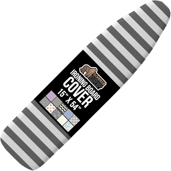 GORILLA GRIP The Original Ironing Board Cover and Pad, Silicone Coating