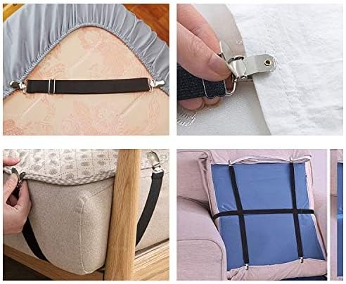 Goodtimes Ironing Board Cover Clips, Adjustable Ironing Board Pad Braces