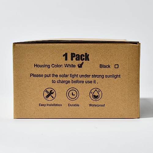 Solar Post Lights,GEYUEYA Home Solar Post Cap Lights Fence Lights Outdoor for 4x4 3x3 3.5x3.5 5x5 6x6 inch Wooden Posts Deck Patio Garden Yard Decoration Waterproof Pure White Blue Lamp