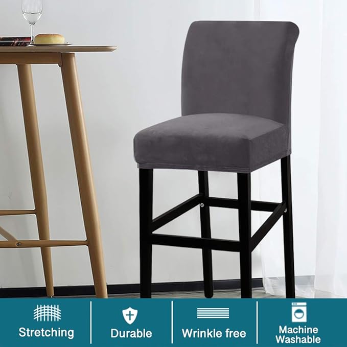 Turquoize Bar Stool Covers 2 Pack Bar Stool Covers