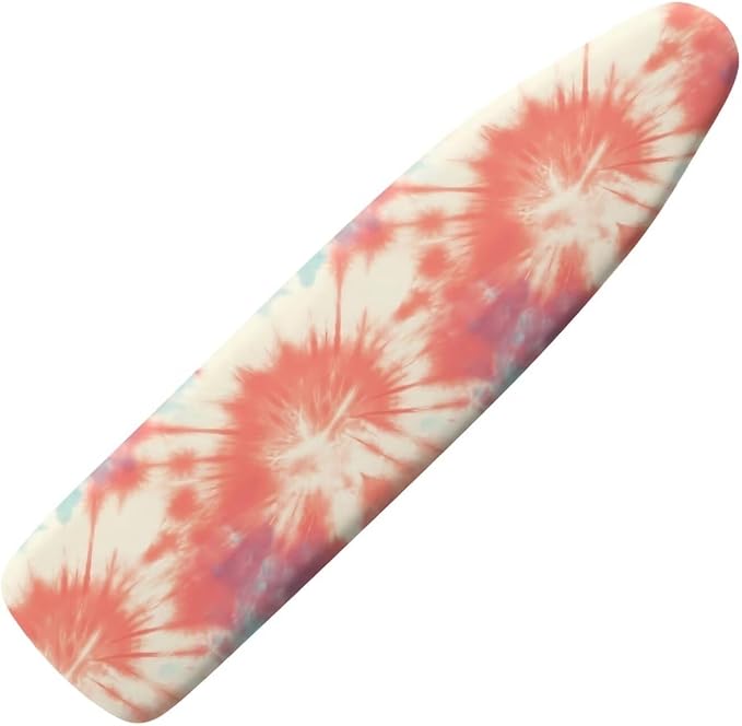 Tie Dye Abstract Steam Ironing Board Cover Pink Gradient Standard Size 15" X 54"
