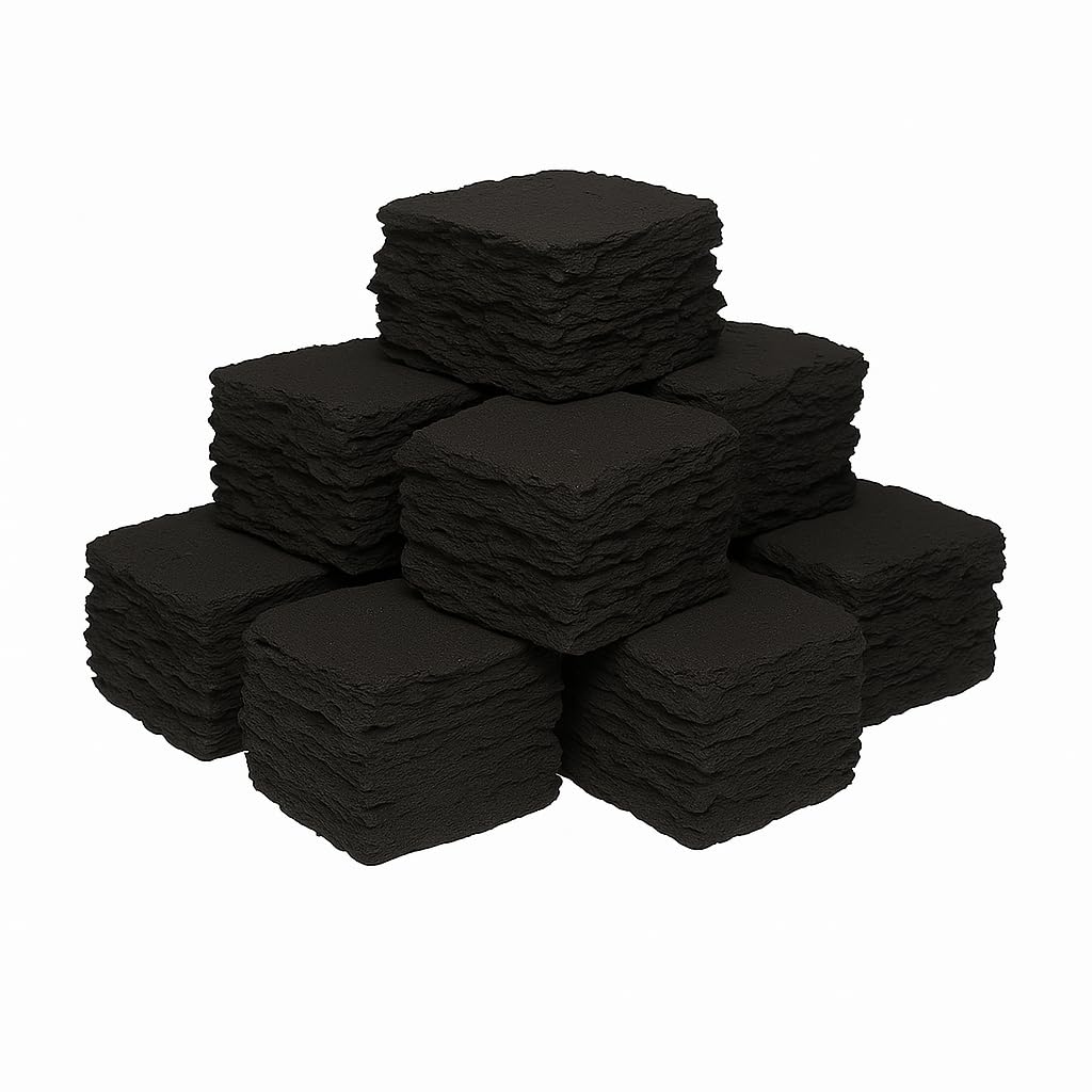 The Stove Wizard 18 Medium Gas Fire Ceramic Coals Replacement Suitable for Gas, LPG, Electric and Bio Ethanol fires