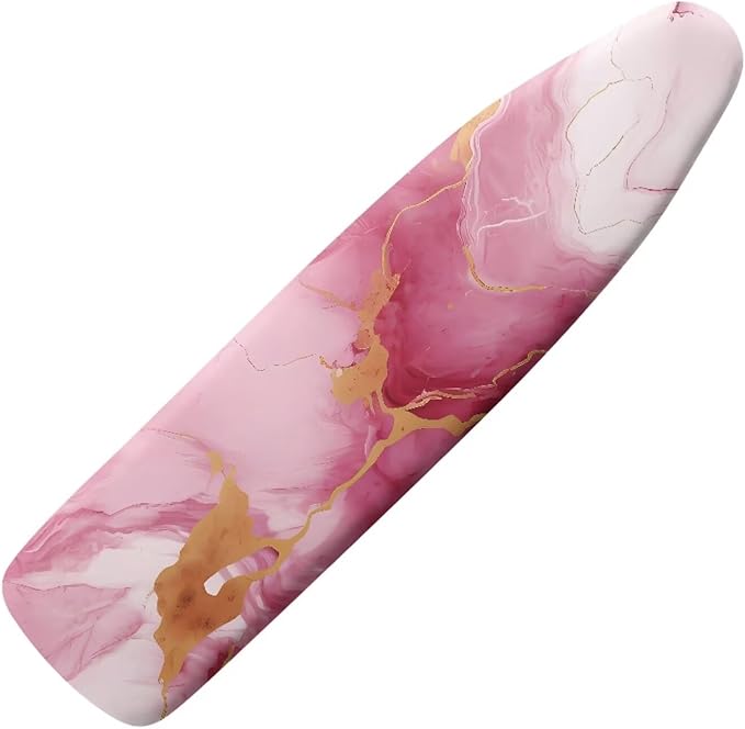 Pink Marble Ironing Board Cover Extra Iron Board Cover Protector Novelty Gifts