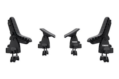 Thule DockGlide - Carries Kayaks up to 36" Wide - Fits All Hull Shapes - Kayak roof Rack - One-Person Easy Loading - 75lb Weight Capacity