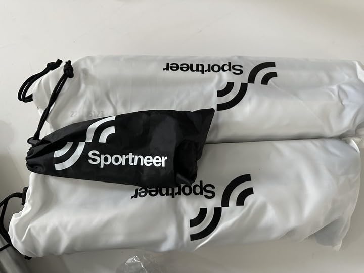 Sportneer Beach Tent, 10x10FT Beach Canopy Sun Shelter UPF50+ with Sandbags, Sand Shovels, Ground Pegs & Stability Poles, Outdoor Beach Shade Canopy for Beach Camping Fishing