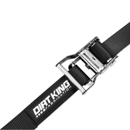 3 Way Spare Tire Strap & Mounts | Flat Hooks