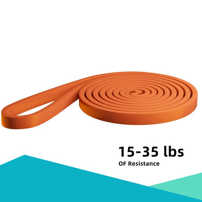 Resistance Bands, Pull Up Bands, Pull Up Assist Band Exercise Bands for Men & Women Working Out, Body Stretching, Physical Therapy, Muscle Training - Orange