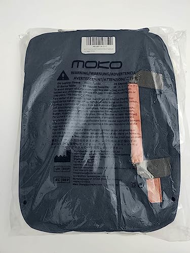 MoKo 9-11 Inch Tablet Sleeve Case, Protective Handle Shoulder Bag Fits 11inch iPad Air M3, iPad A16 2025, 10/9/8/7th 10.2, iPadPro 11, Tab S8/S9 11", Surface Go 2/3 10.5, Indigo