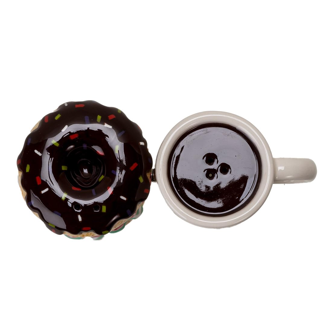 Pacific Giftware Morning Brew and Donut Shop Salt and Pepper Shakers