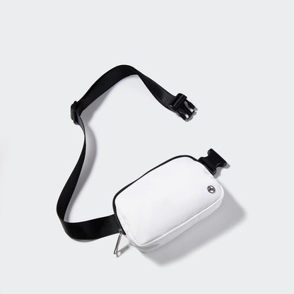 Pander Cross Body Fanny Pack for Women, Fashion Waist Packs, Crossbody Bags, Belt Bag with Adjustable Strap (Black)