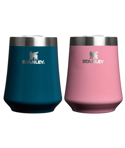 STANLEY Reserve Wine Tumbler Set | Two 11 oz Stainless Steel Travel Mug For Wine, Cocktails, Soda | Keeps Drinks Cold for Hours | BPA-Free | Ponderosa Gloss & Port Gloss