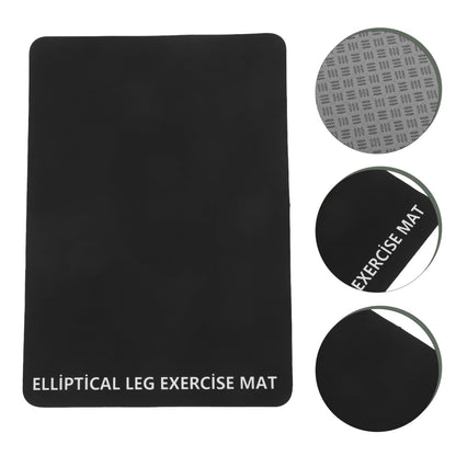 Totority Shock-Absorbing Treadmill Mat 6.29In Black – Noise & Vibration Reduction for Home & Office Gyms, Floor Protector Compatible with All Treadmill Models