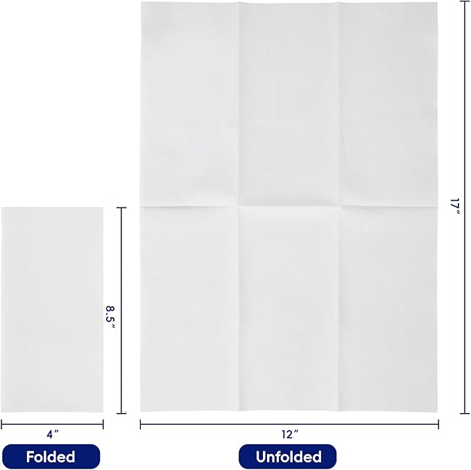 200 Pack Disposable Guest Towels Soft and Absorbent Linen Feel Paper Hand