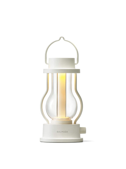 BALMUDA Combo Pack: The Toaster Gray & The Lantern White | Steam Toaster & Rechargeable LED Lantern
