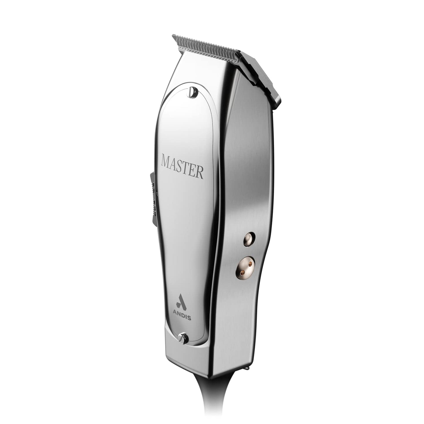 Andis 01815 Professional Master Adjustable Blade Hair Clipper, Carbon Steel T-Blade - Silver