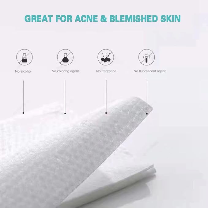 Soft Dry Wipes Cotton Facial Tissues, Cotton Face Towel