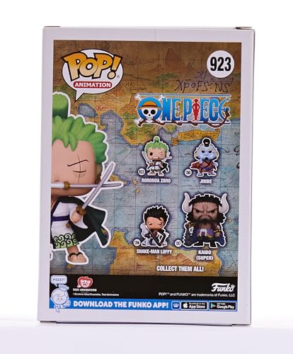 Funko Pop! Animation: One Piece - Roronoa Zoro - Lorenor Zorro - Vinyl Collectible Figure - Gift Idea - Official Merchandise - Toy for Children and Adults - Anime Fans