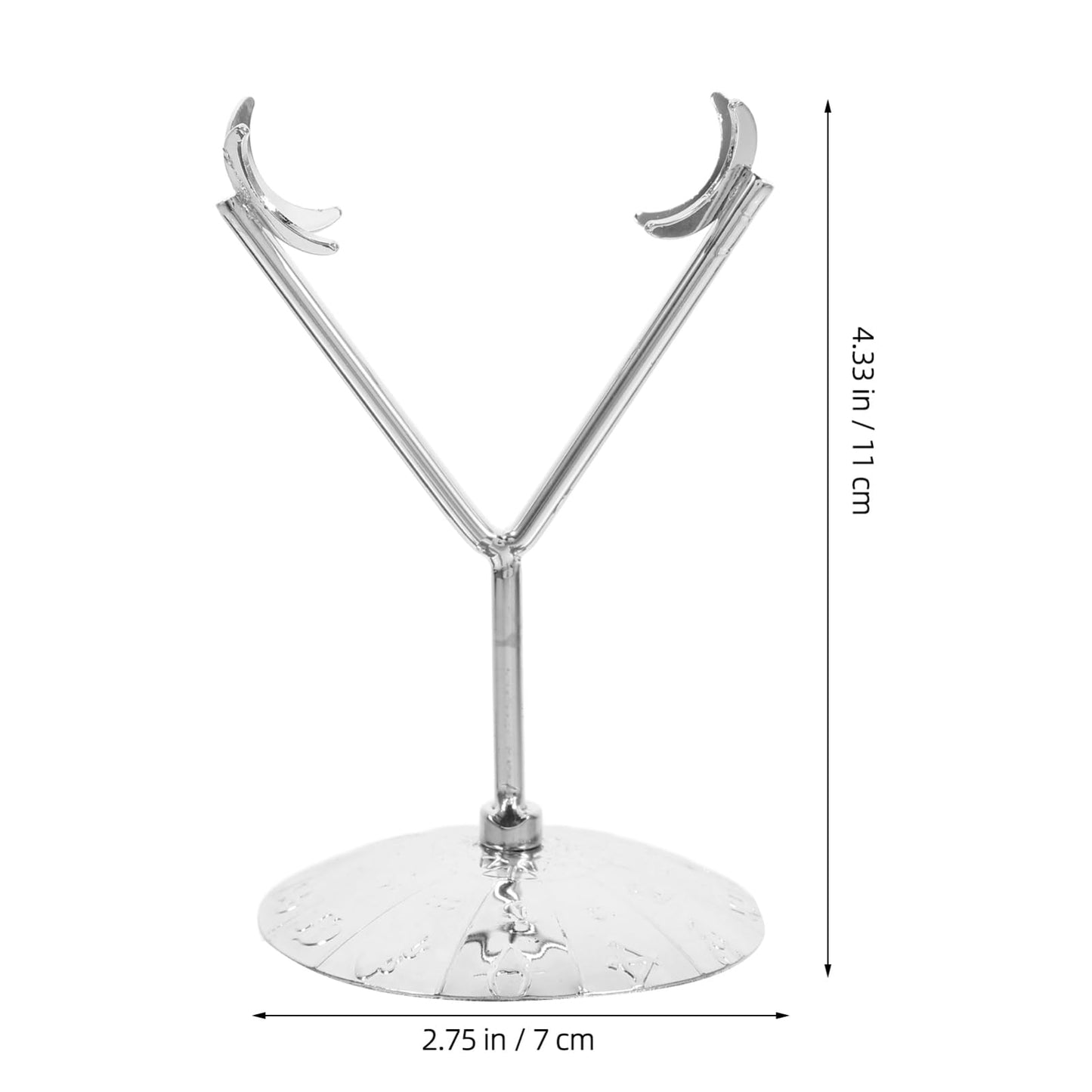 DECHOUS Elegant Sphere Holder Stand for Displaying Stones Minerals and Decorative Eggs Versatile Metal Crystal Ball Holder for Home and Office Decor