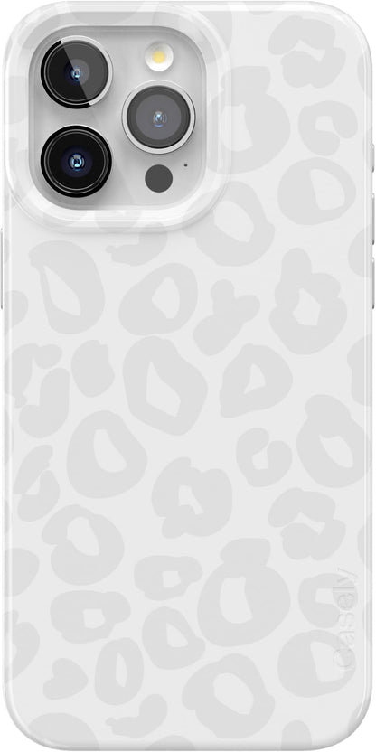 Casely iPhone 15 Pro Case | Fit Check | Neutral Checkerboard | Compatible with MagSafe | Classic Ultra Slim Design