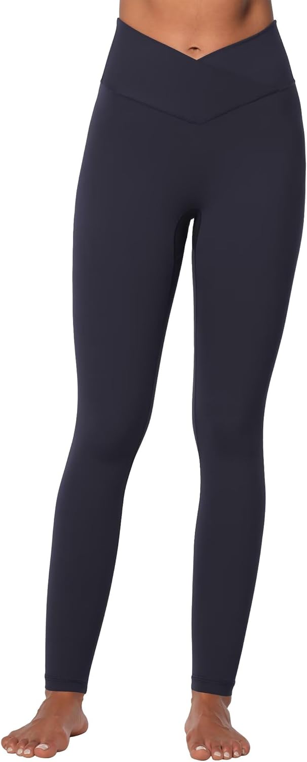 Sunzel Sunlissia Hidden Butt Lifting Scrunch Workout Leggings for Women, Crossover High Waist Yoga Pants with Tummy Control