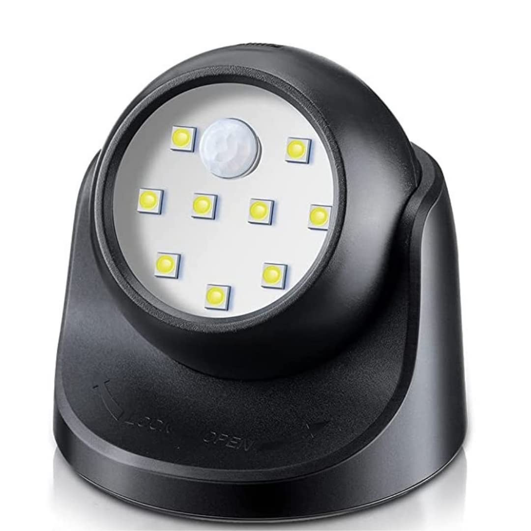Proxinova LED Security Lights Motion Sensor PIR, Bright LED Floodlight 150 Lumens, Wireless Motion Sensor Lights Outdoor, Outdoor Lights Battery Powered, Battery Powered Outdoor Lights, 360° Rotation